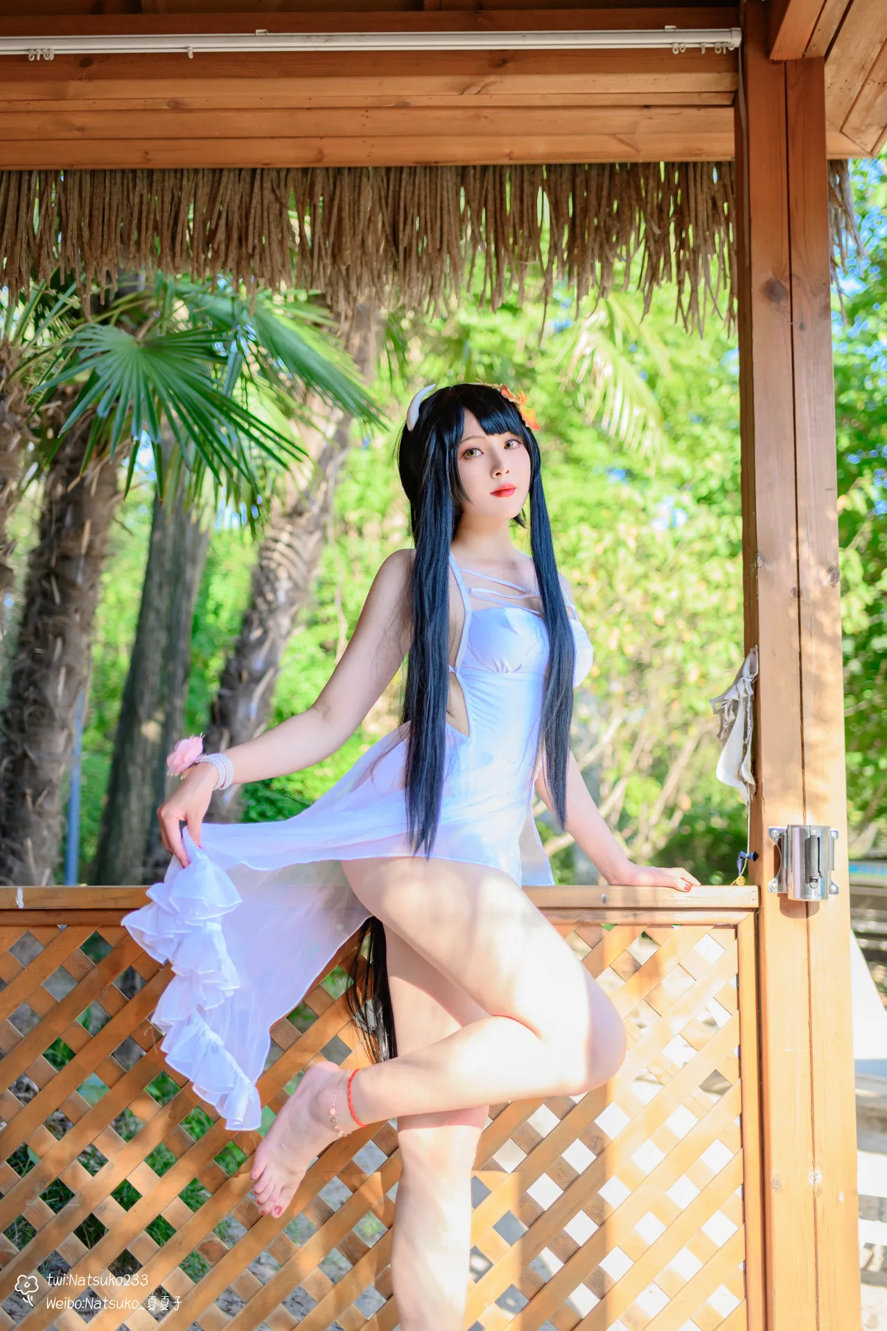 Natsuko夏夏子 - 碧蓝航线 比叡 泳装-erohere15.webp